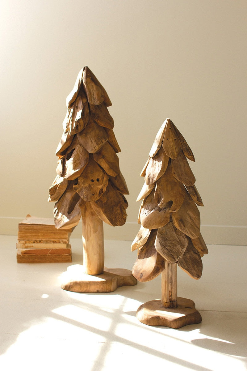 Rustic Teak Christmas Tree / Small - Chapin Furniture