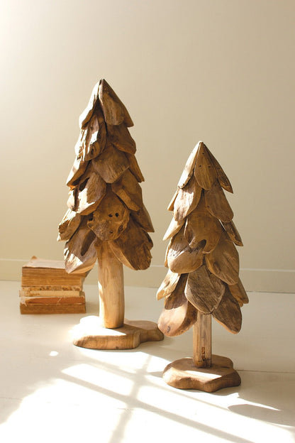 Rustic Teak Christmas Tree / Small - Chapin Furniture