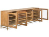 Lindon 84" Entertainment Console - Belgian Wheat - Chapin Furniture