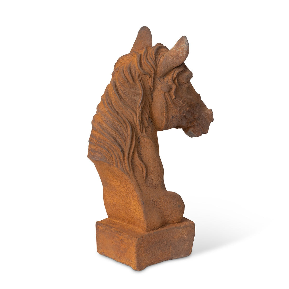 Thoroughbred Cast Iron Bust - Chapin Furniture