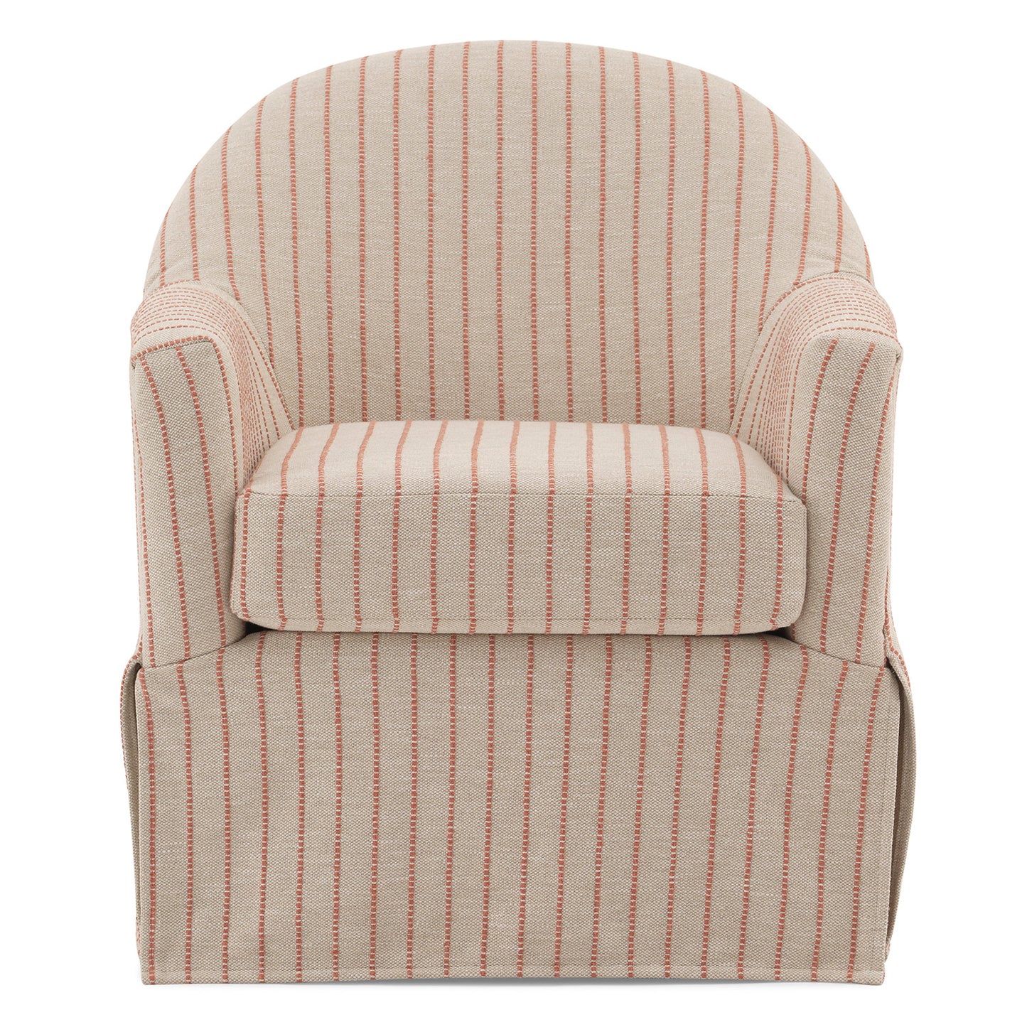 Meg Slipcovered Swivel Chair- Custom - Chapin Furniture