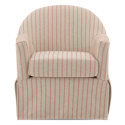 Meg Slipcovered Swivel Chair- Custom - Chapin Furniture