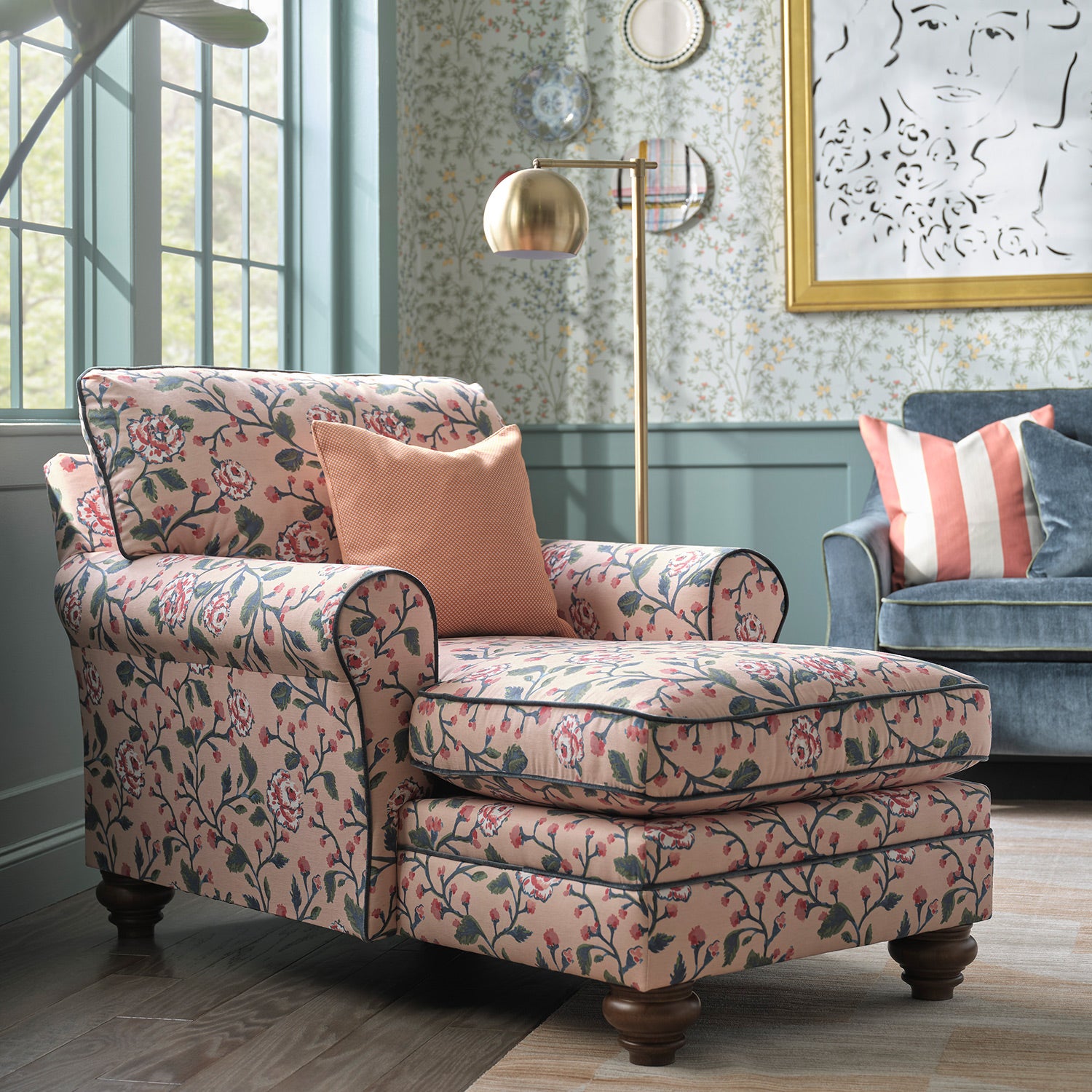 Kress Lounge Chair- Custom - Chapin Furniture