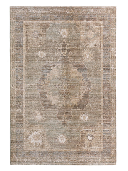 Ember Solace Gobaro EBS02 Brown/Green Rug - Chapin Furniture