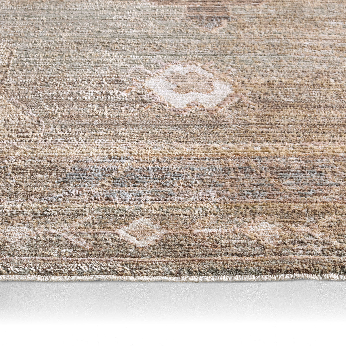 Ember Solace Gobaro EBS02 Brown/Green Rug - Chapin Furniture