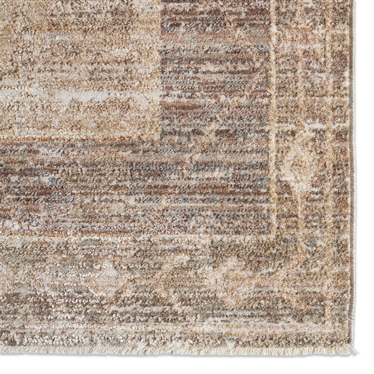 Ember Solace Gobaro EBS02 Brown/Green Rug - Chapin Furniture