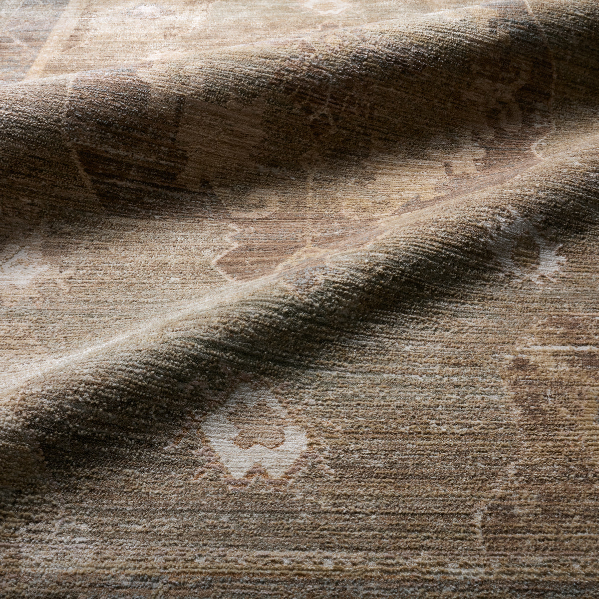 Ember Solace Gobaro EBS02 Brown/Green Rug - Chapin Furniture