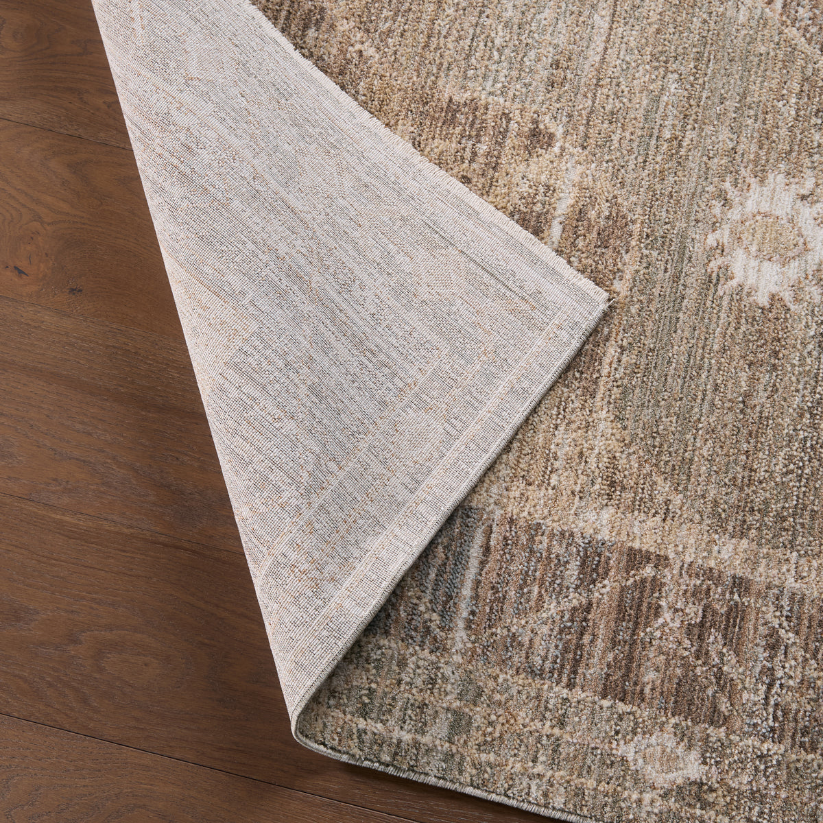 Ember Solace Gobaro EBS02 Brown/Green Rug - Chapin Furniture