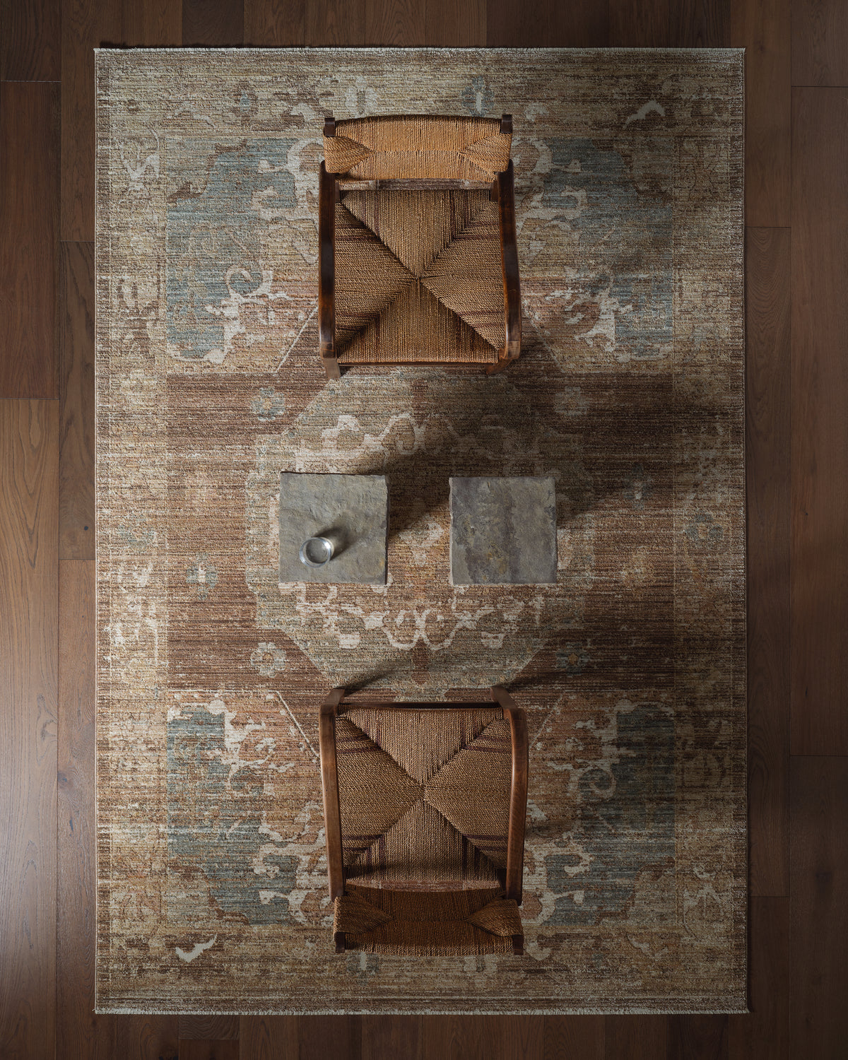 Ember Solace Theron EBS04 Brown/Multicolor Rug - Chapin Furniture