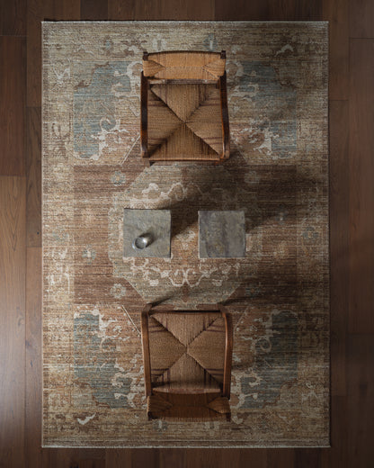 Ember Solace Theron EBS04 Brown/Multicolor Rug - Chapin Furniture