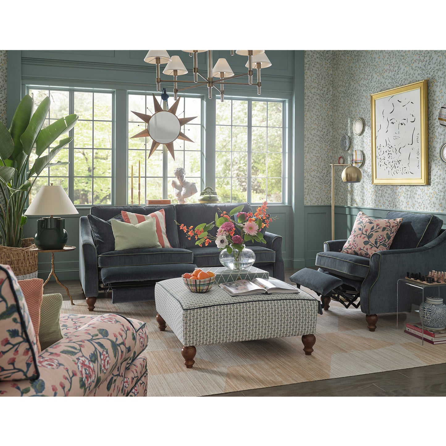 Adeline Incliner Chair- Custom - Chapin Furniture