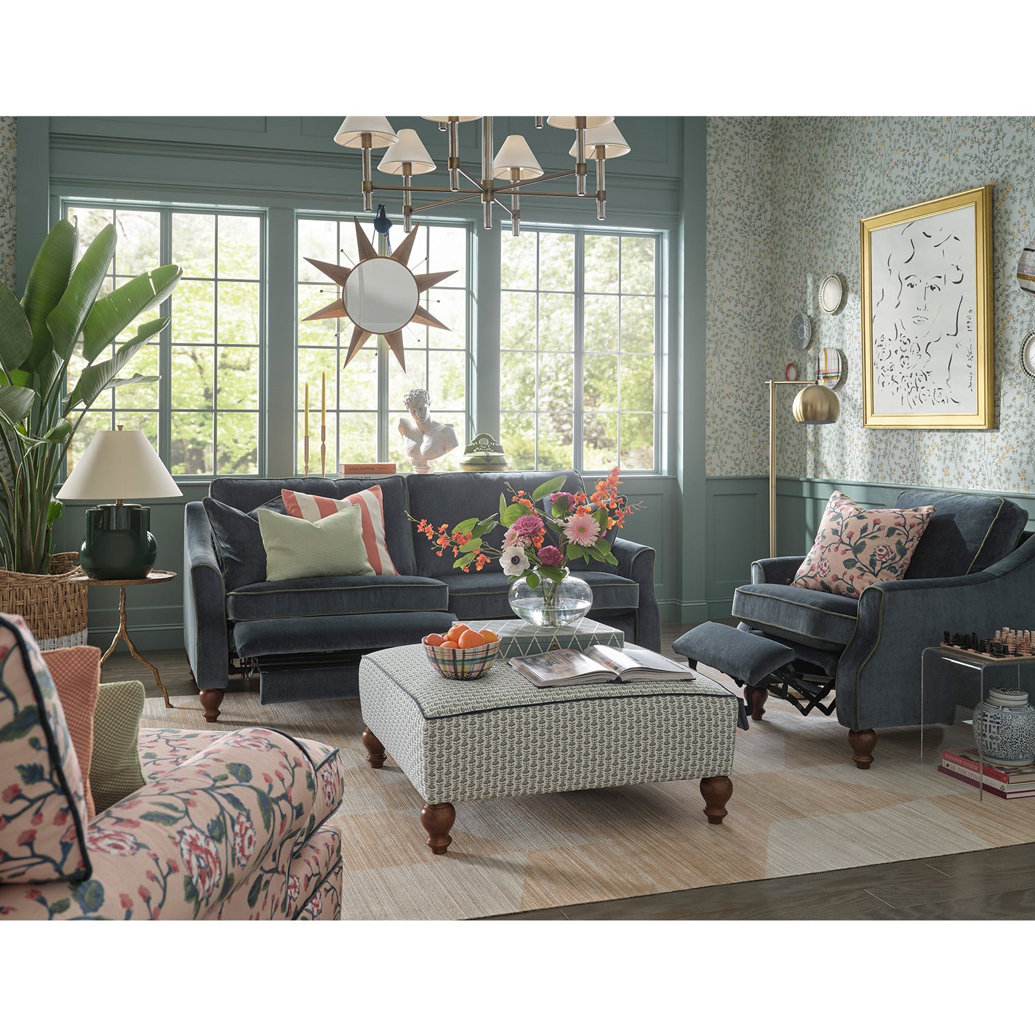 Adeline Incliner Chair- Custom - Chapin Furniture