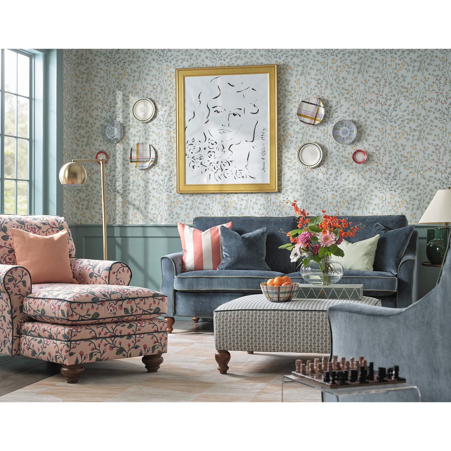 Kress Lounge Chair- Custom - Chapin Furniture