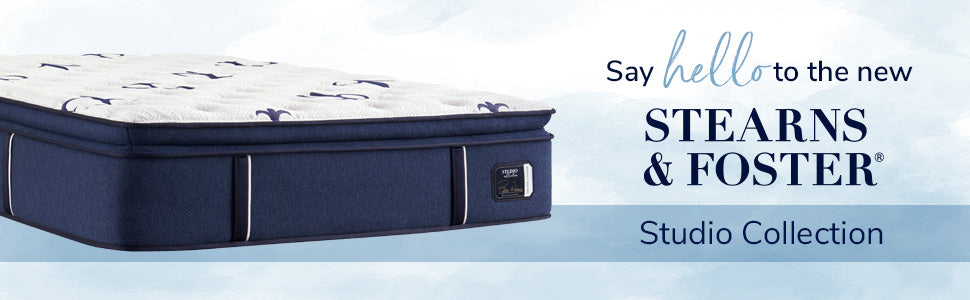 Stearns & Foster® Studio – Medium Pillow Top Mattress - Chapin Furniture