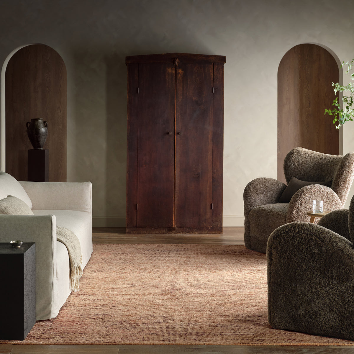 Elaida Caria ELA02 Tan/Beige Rug - Chapin Furniture