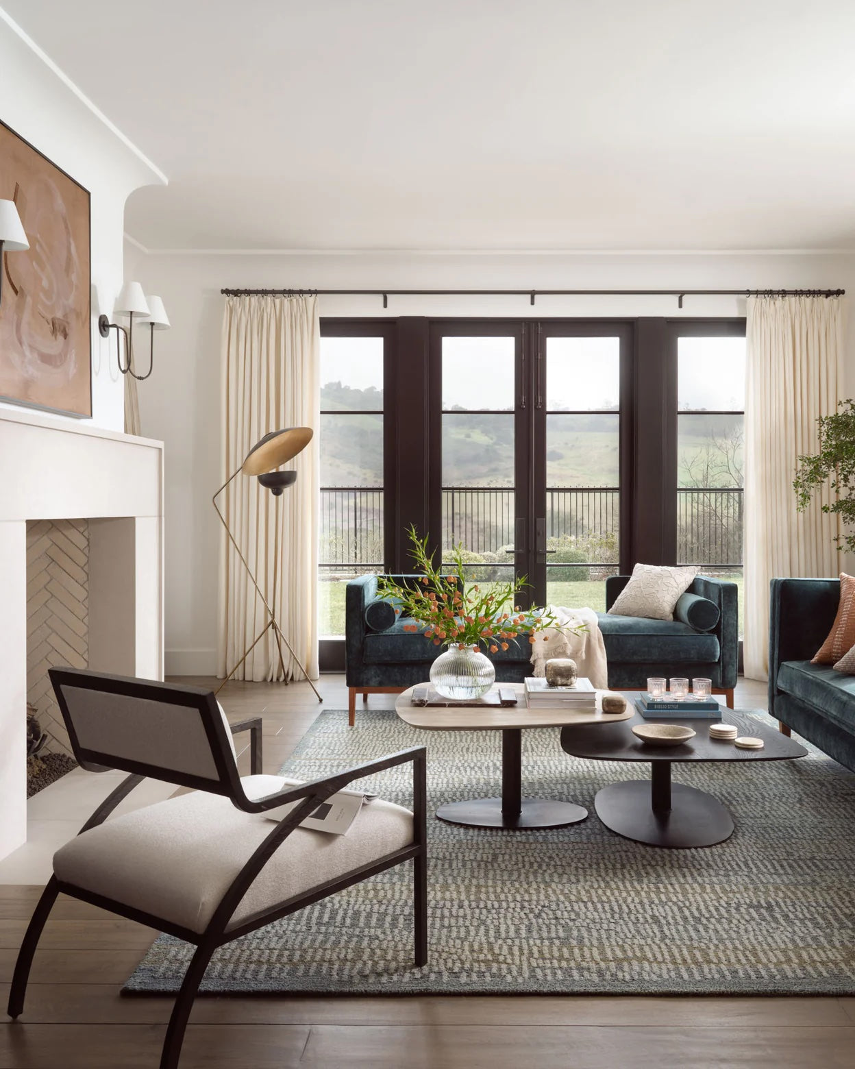 Elias 02 Rug- Ocean/Oatmeal - Chapin Furniture