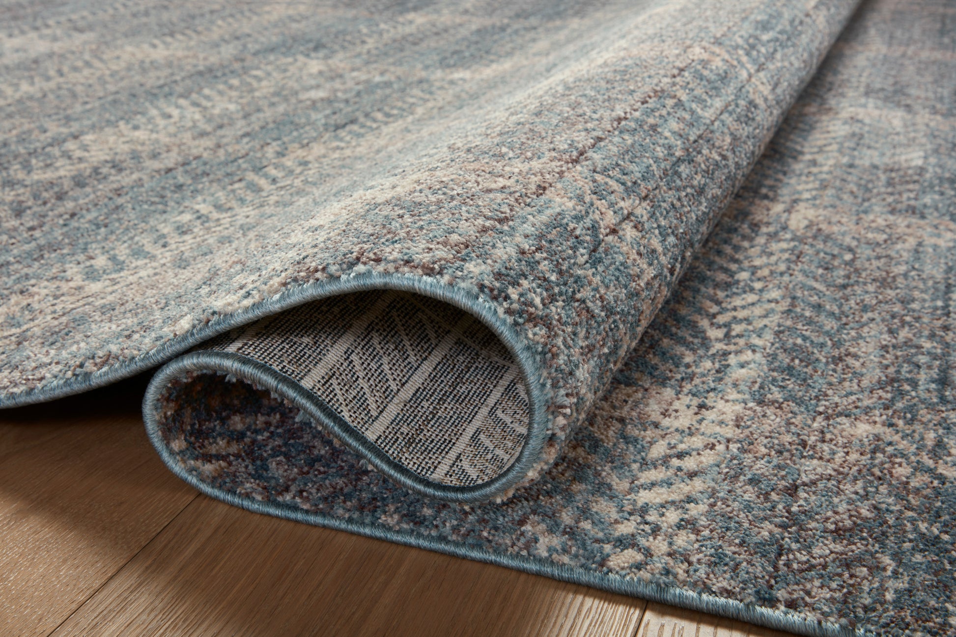 Angela Rose Ember Rug - Blue / Beige - Chapin Furniture
