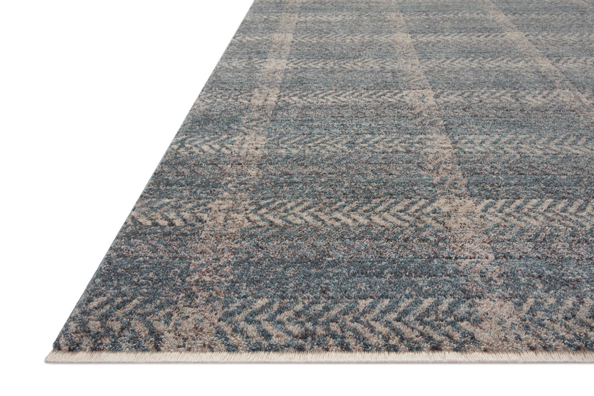 Angela Rose Ember Rug - Blue / Beige - Chapin Furniture