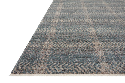 Angela Rose Ember Rug - Blue / Beige - Chapin Furniture