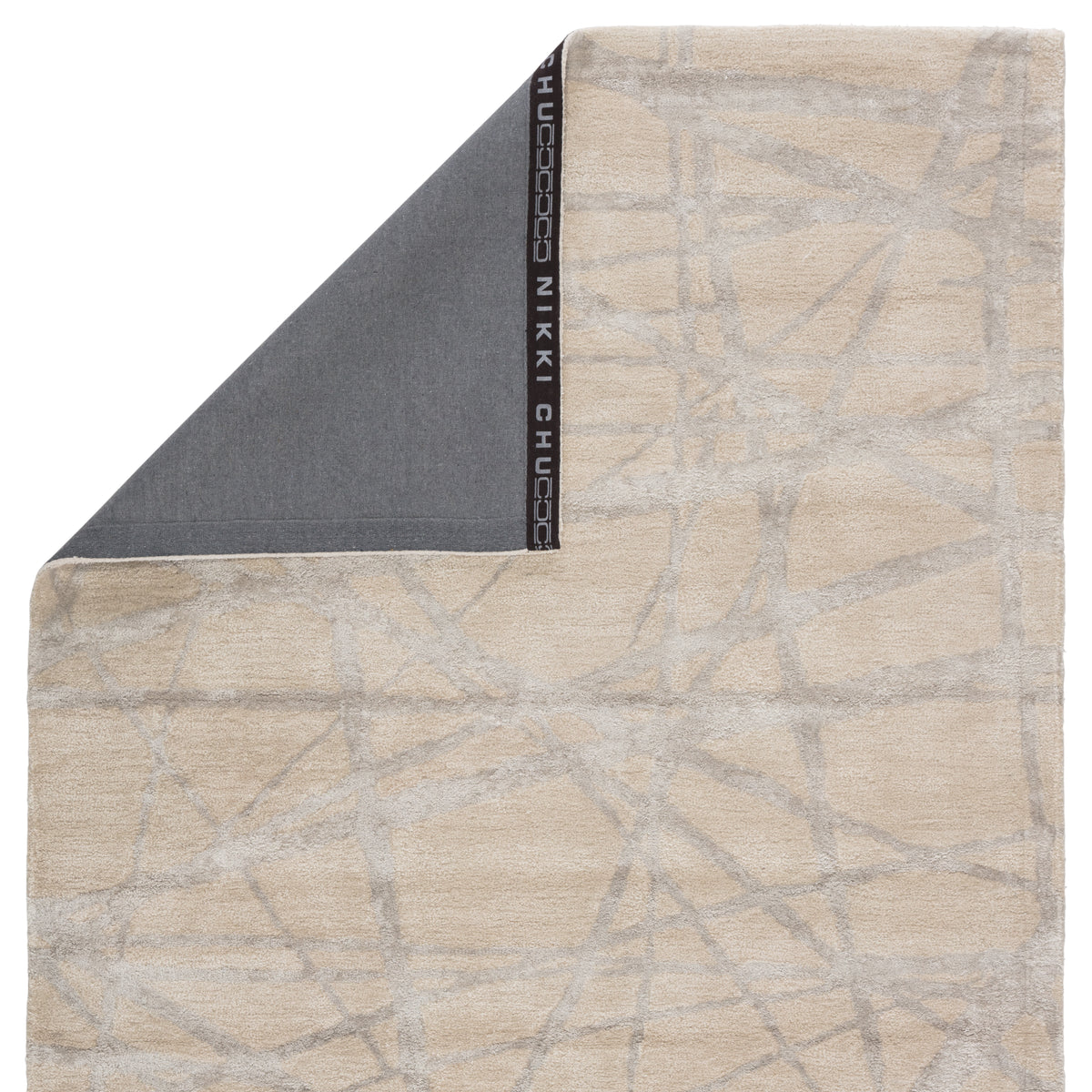 Nikki Chu Etho Avondale ENK11 White/Gray Rug - Chapin Furniture