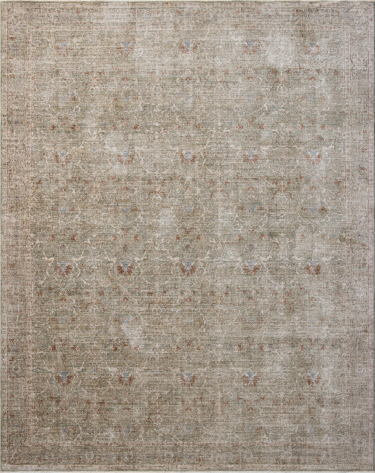 Amber Lewis x Loloi Ethel 01 Spa/Rust Rug - Chapin Furniture