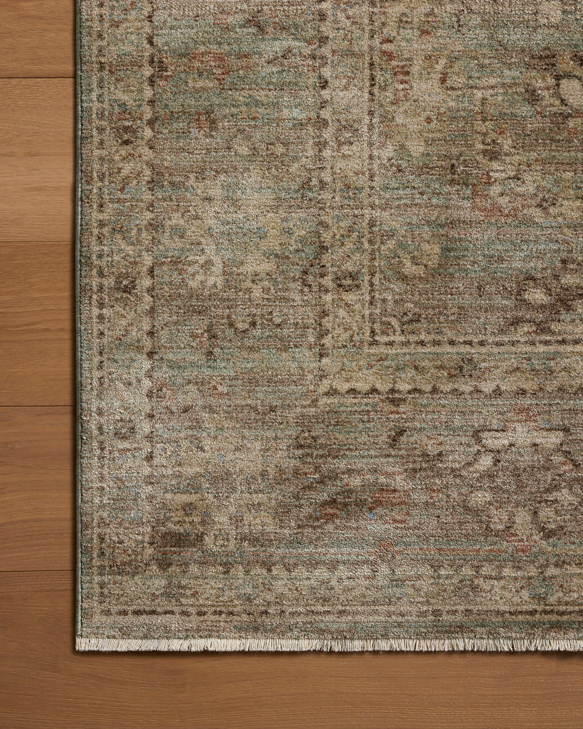 Amber Lewis x Loloi Ethel 06 Lagoon/Clay Rug - Chapin Furniture