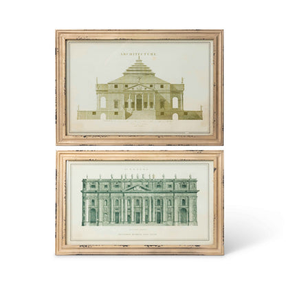 Architechtural Framed Print- Set of 2 - Chapin Furniture