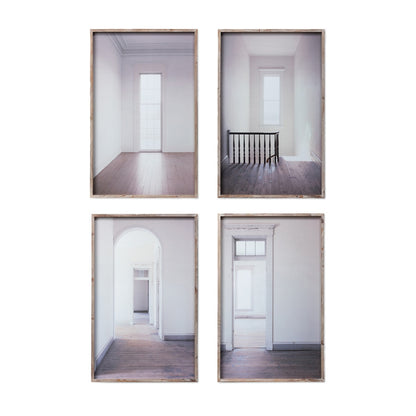 Vestibule Framed Prints, Set of 4 Assorted Styles - Chapin Furniture