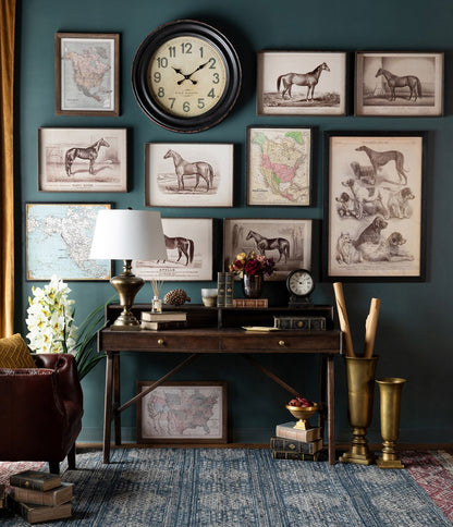 Prized Race Horse Framed Prints, Set of 6 Assorted Styles - Chapin Furniture