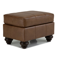 Noble Leather Ottoman - Chapin Furniture