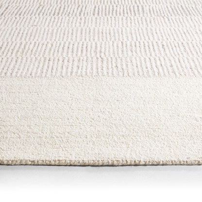 Finnigan Lawan FGN05 Ivory/White Rug - Chapin Furniture