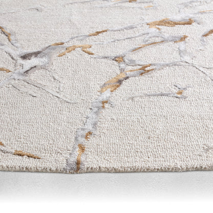 Fragment Shattered FRG01 Yellow/Gold Rug - Chapin Furniture