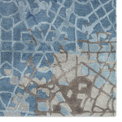 Fragment Sahaj FRG11 Blue/Gray Rug - Chapin Furniture