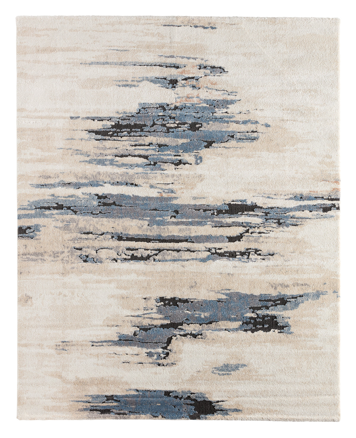 Ferris Yushan FRR08 White/Blue Indoor/Outdoor Rug - Chapin Furniture