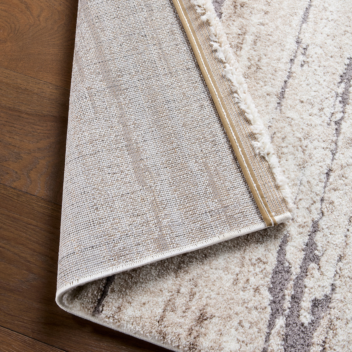 Ferris Caramon FRR10 Tan/Cream Indoor/Outdoor Rug - Chapin Furniture