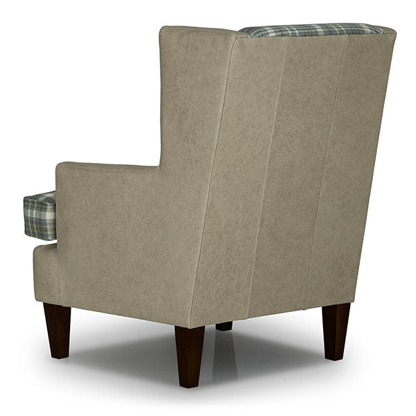 Sterling Field & Stream Wingback Chair- Custom - Chapin Furniture