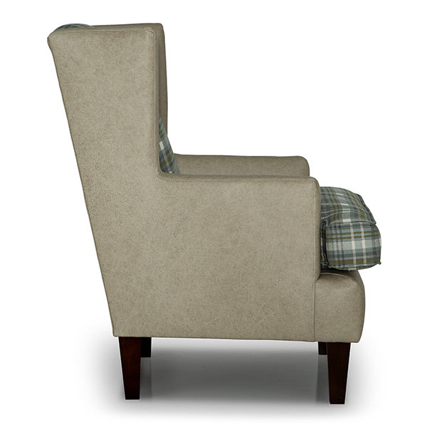 Sterling Field & Stream Wingback Chair- Custom - Chapin Furniture