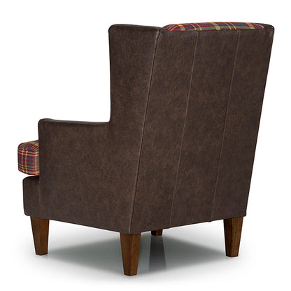 Sterling Field & Stream Wingback Chair- Custom - Chapin Furniture