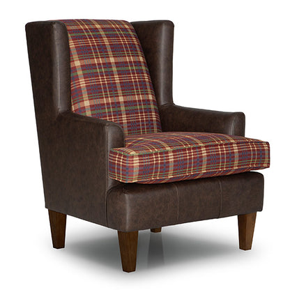 Sterling Field & Stream Wingback Chair- Custom - Chapin Furniture