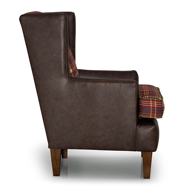 Sterling Field & Stream Wingback Chair- Custom - Chapin Furniture