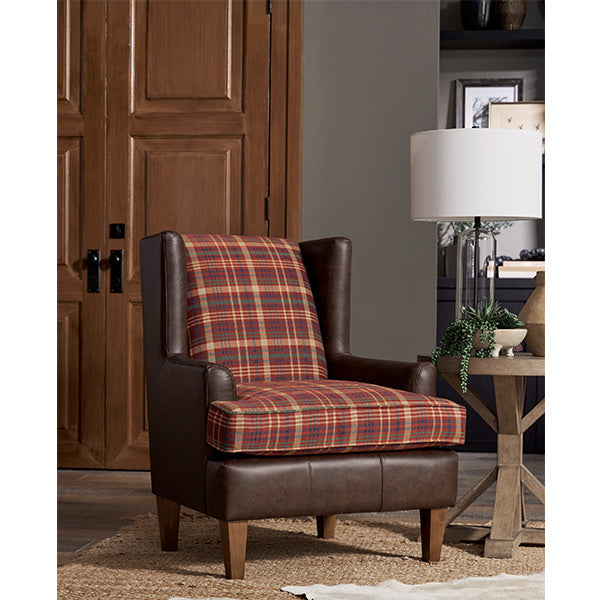 Sterling Field & Stream Wingback Chair- Custom - Chapin Furniture