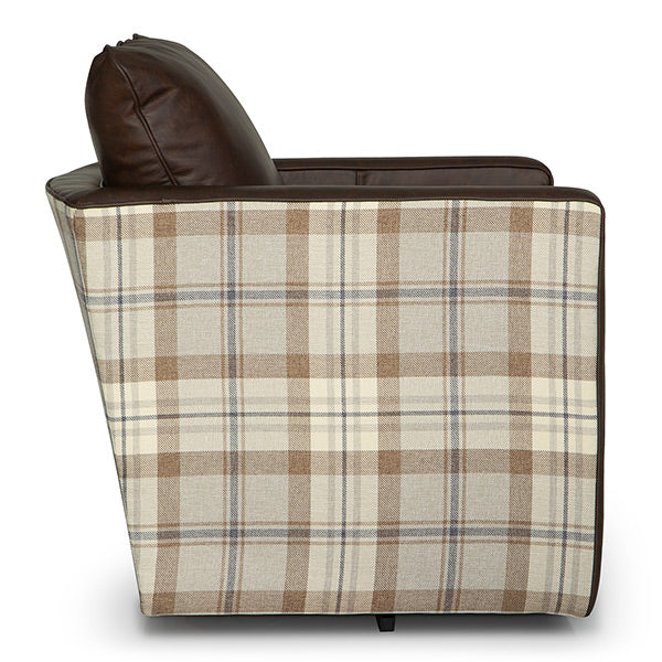 Heidi Field & Stream Swivel Chair- Custom - Chapin Furniture