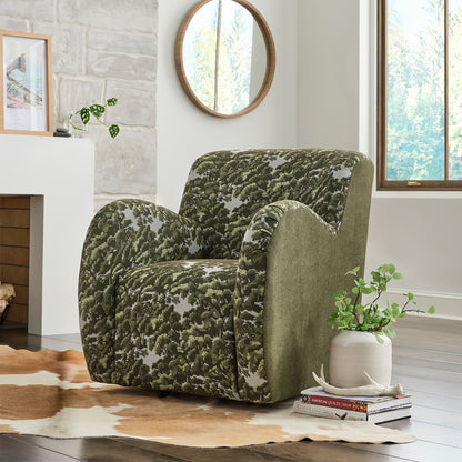 Mysa Field & Stream Swivel Chair- Custom - Chapin Furniture