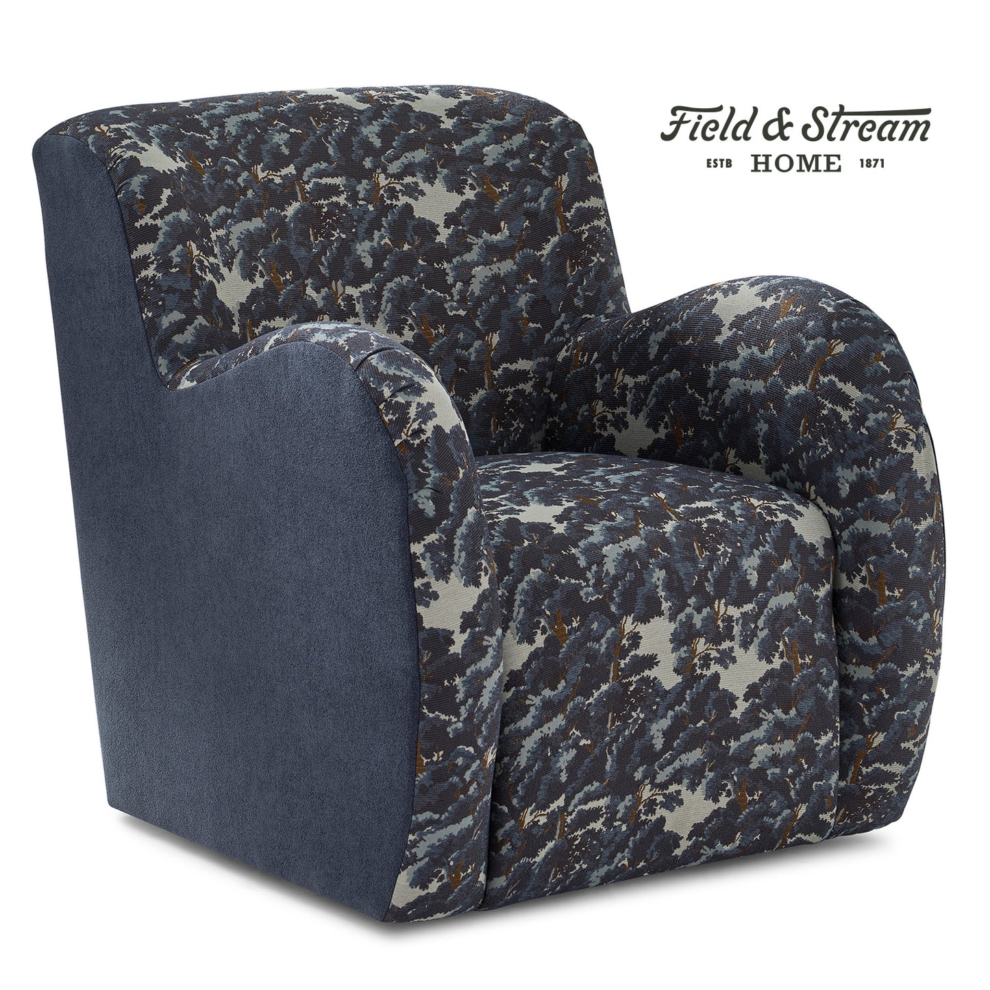 Mysa Field & Stream Swivel Chair- Custom - Chapin Furniture