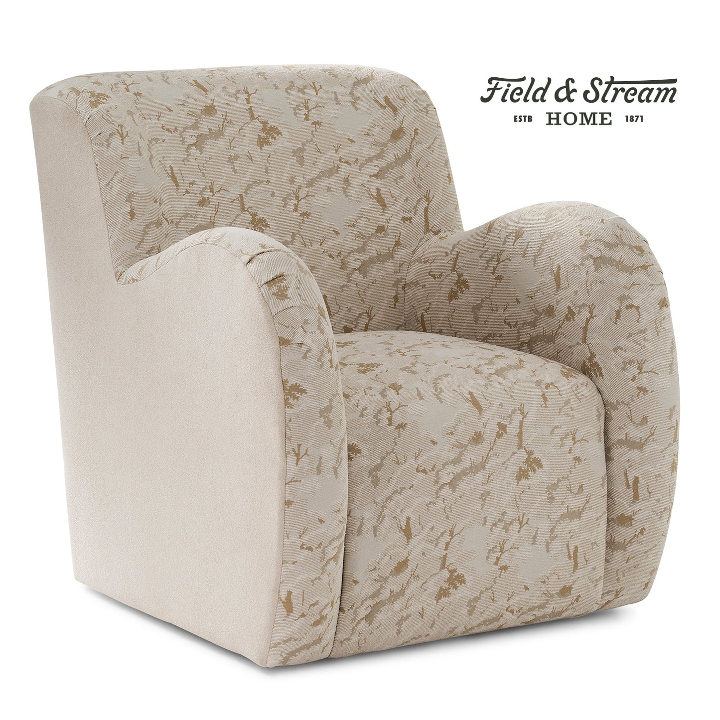 Mysa Field & Stream Swivel Chair- Custom - Chapin Furniture
