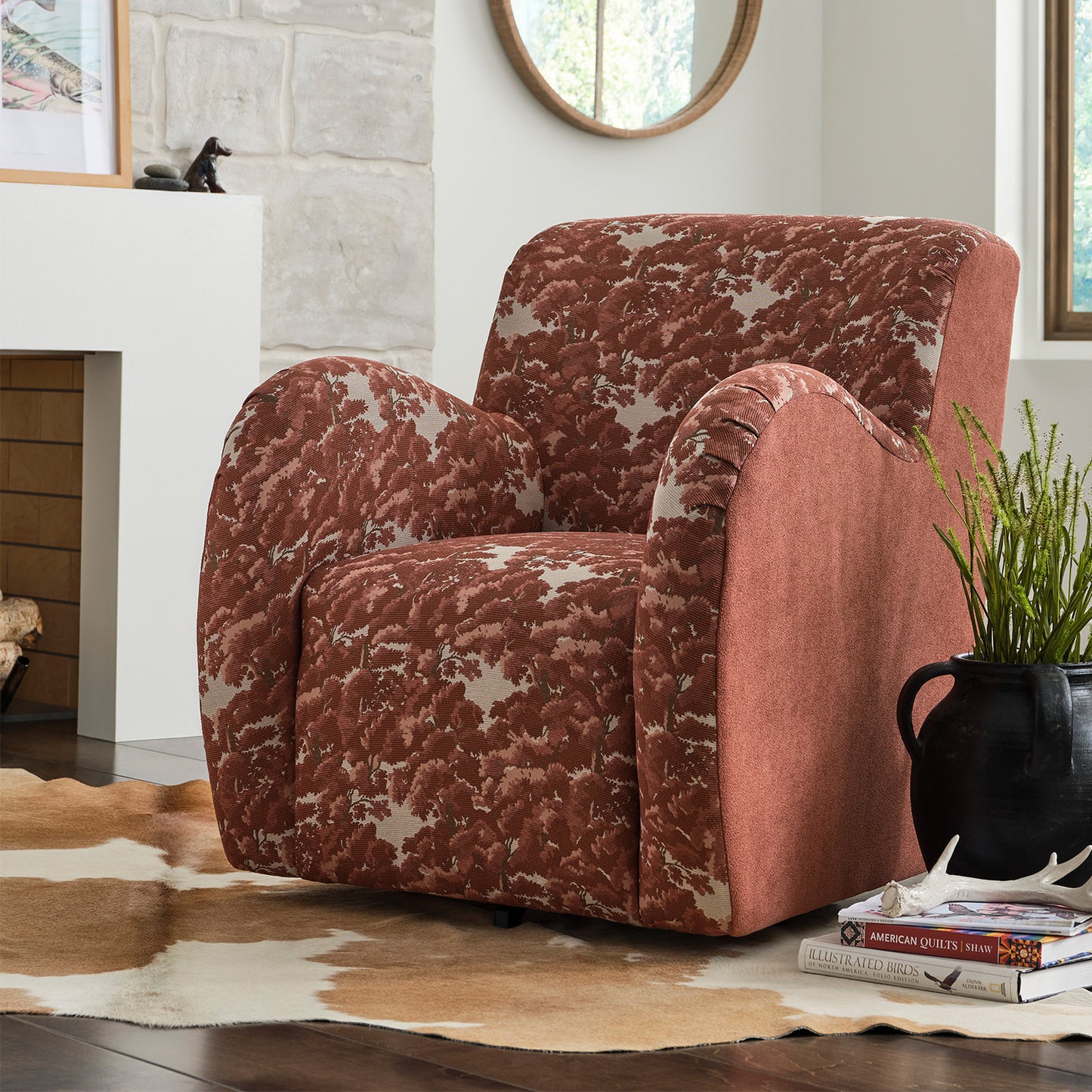 Mysa Field & Stream Swivel Chair- Custom - Chapin Furniture