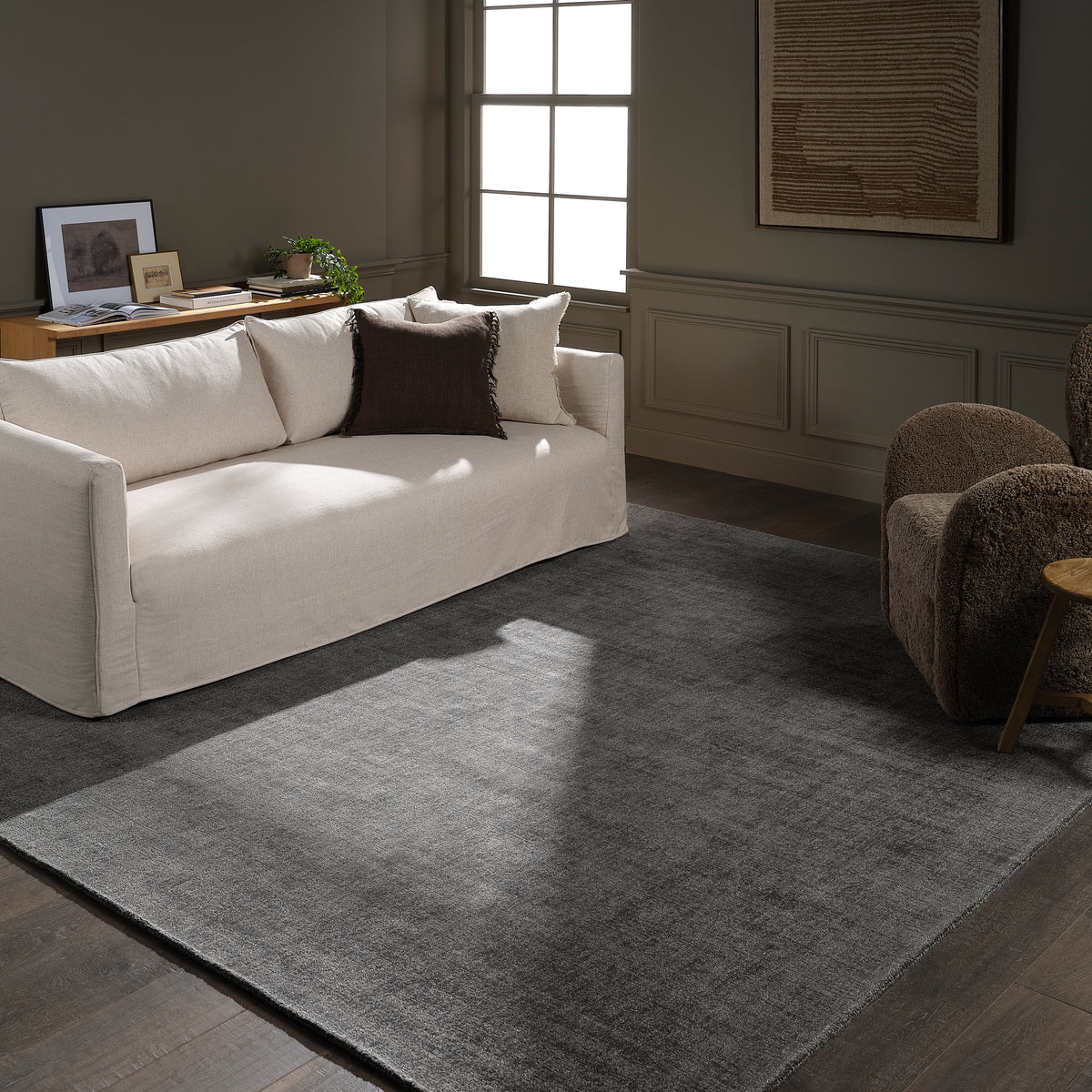 Fletcher Arcus FTR07 Gray Indoor/Outdoor Rug - Chapin Furniture