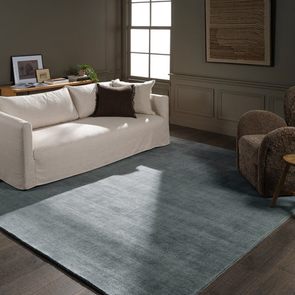 Fletcher Arcus FTR08 Blue Indoor/Outdoor Rug - Chapin Furniture