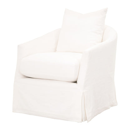 Faye Slipcover Swivel Club Chair - Chapin Furniture