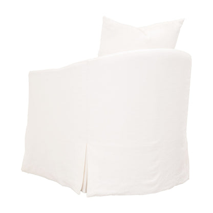 Faye Slipcover Swivel Club Chair - Chapin Furniture